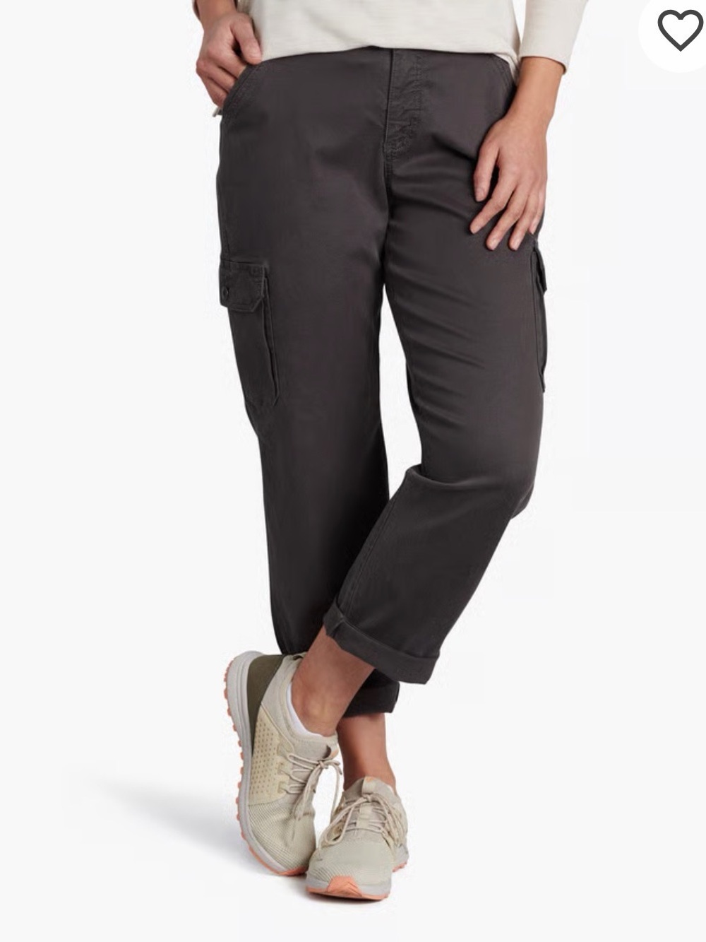 Kuhl Kultivatr Kargo Crop Pants Utility Cargo Size 10 Reg